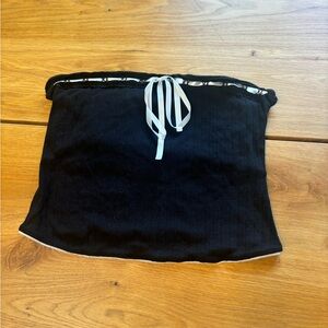 Ardene Black Strapless Top